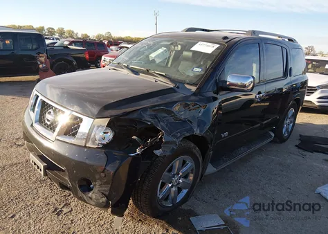 2009 Nissan Armada Le from USA, damaged, VIN 5N1BA08D09N606777